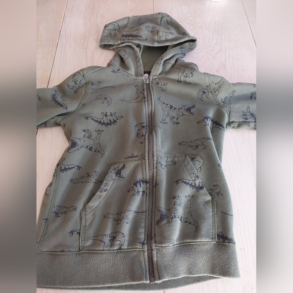 Carters boys size 12 dinosaur zippy - Picture 2 of 3